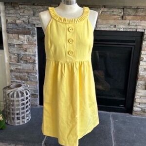 Cynthia Steffe Yellow Halter Sundress Casual